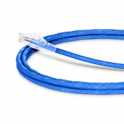 6ft Cat6 Snagless Unshielded Ethernet Patch Cable, Blue - FS.com