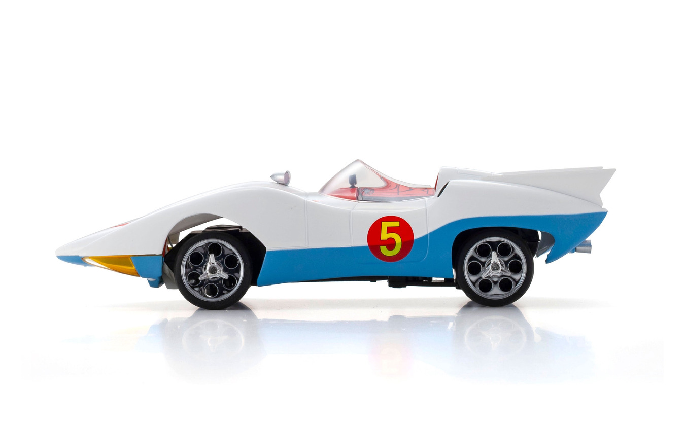 手のひらサイズの「マッハ号」が光って走る！京商「FIRST MINI-Z