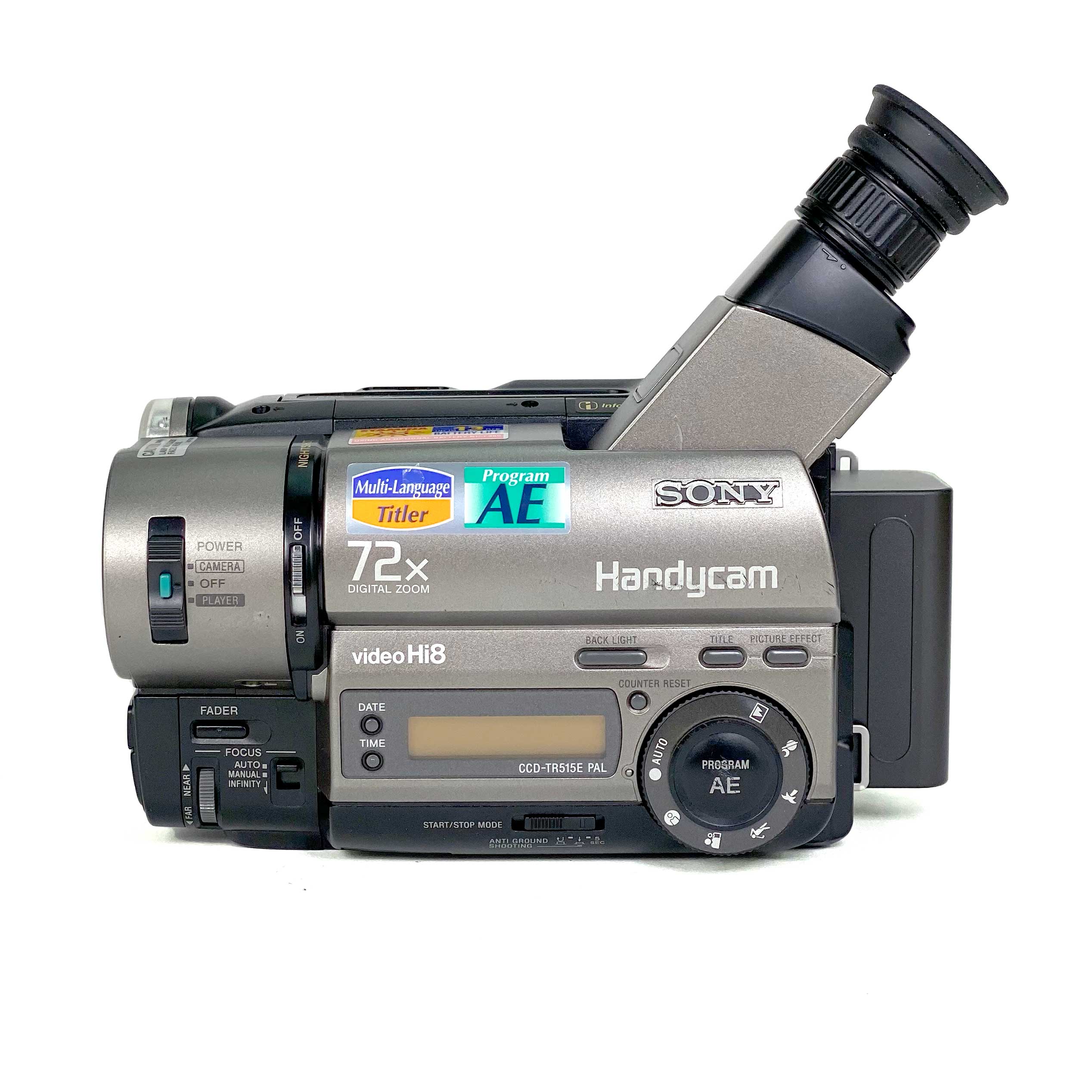 Sony Handycam CCD-TR515E Video 8 Camcorder – Retro Camera Shop