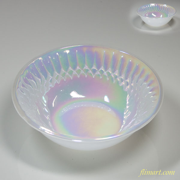 フェデラルグラスオーロラボウル : 昭和レトロポップガラス食器雑貨通販