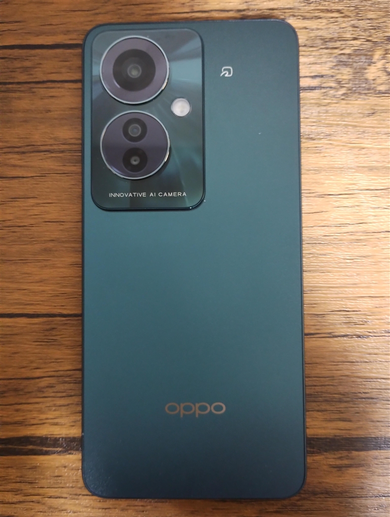 価格.com - 『背面』OPPO Reno11 A SIMフリー [ダークグリーン] こりゃ