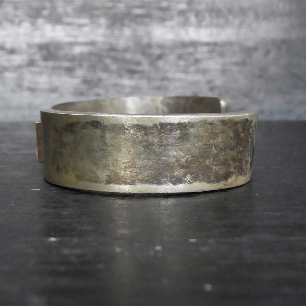 Stop light/ストップライト サンダーバングル 3mm厚 シルバー×K18 高山