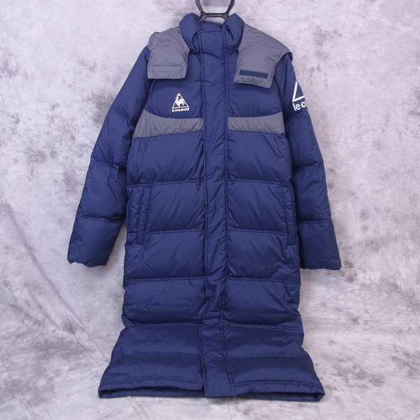 le coq sportif/ルコックスポルティフ フード付きロングダウン ベンチ