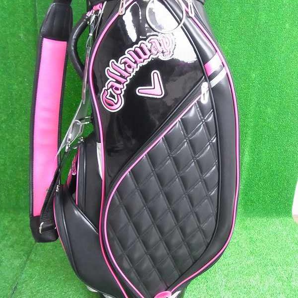 Callaway キャロウェイ ピンク×ブラック ゴルフバッグキャディバッグ