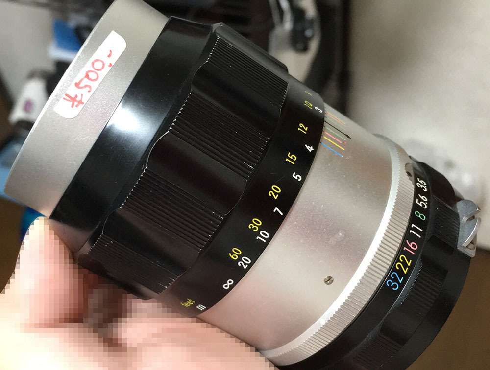Repair: Nikkor-Q 135mm f/3.5 Auto | Richard Haw's Classic Nikon