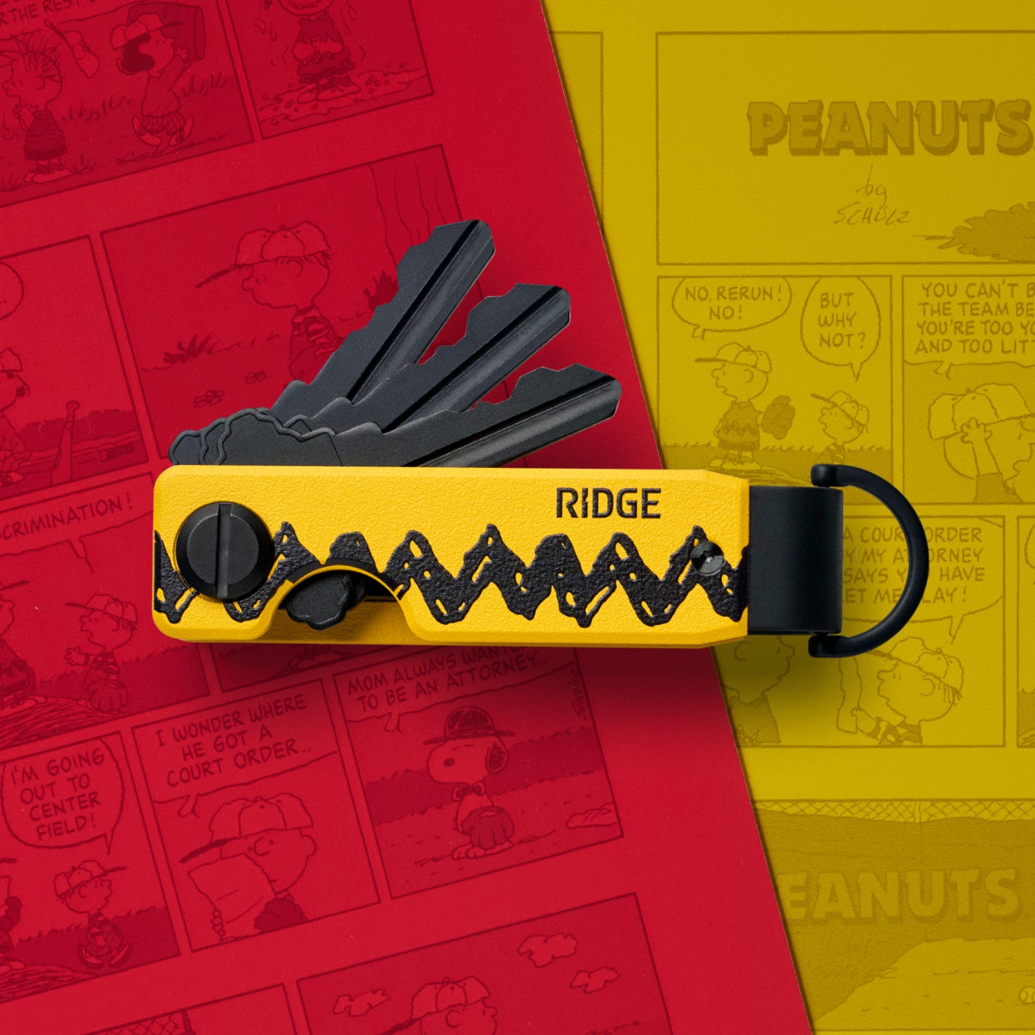 Aluminum Key Case —Peanuts - Good Grief // The Ridge