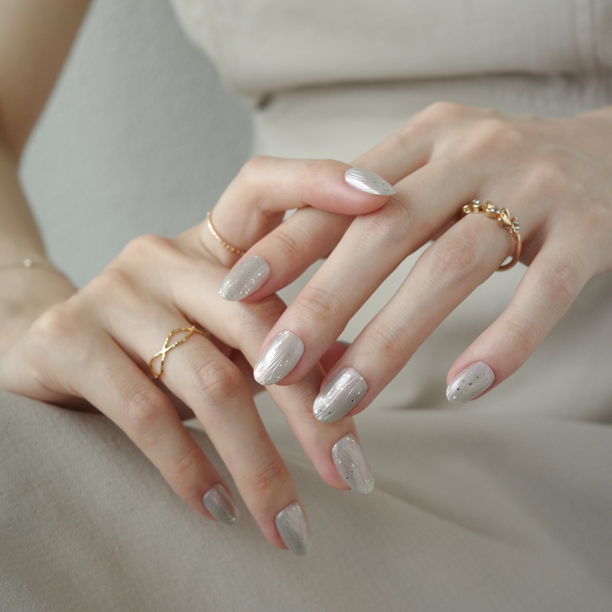 RIPINAIL ネイルチップ #2 OM グレー RIPINAIL ネイルチップ #2 OM