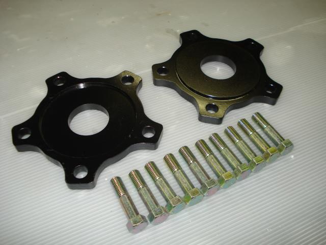 ニッサン5穴用、サイドフランジ、デフスペーサー ドリフトパーツ