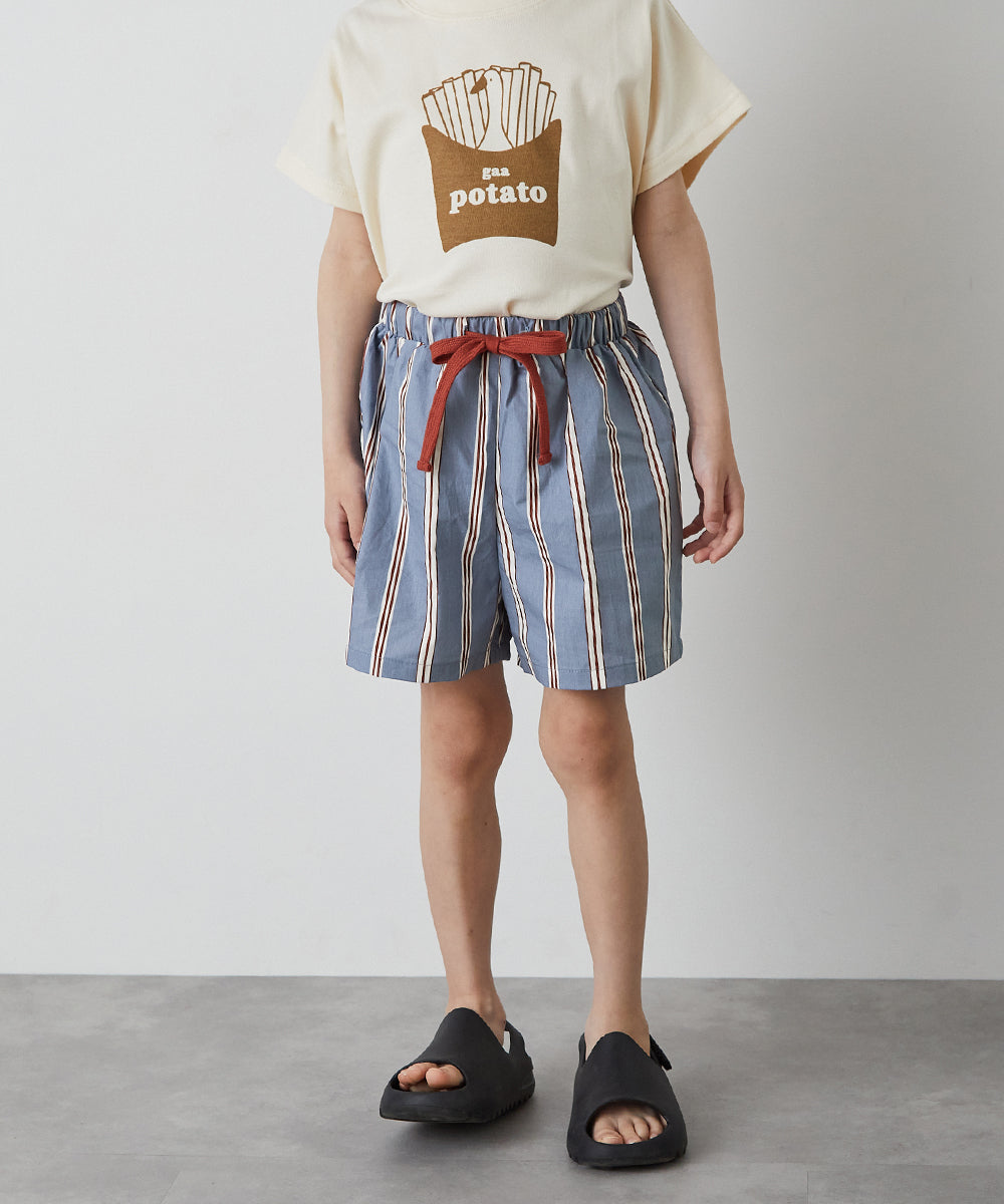 ストライプハーフパンツ