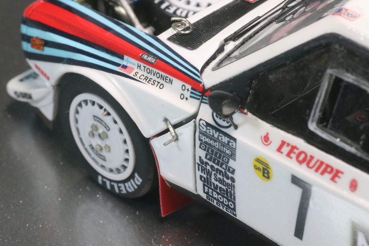 ロムファクトリー 1/43 ランチア デルタ S4 WRC モンテカルロ 1986 No