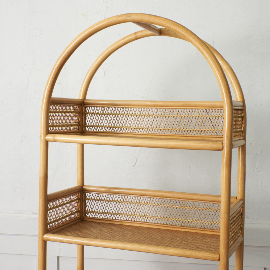 ラタン オープンシェルフ｜rocca rocca