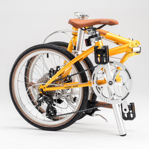 ROCKBROS 20インチ 8speed クロモリフレーム 折りたたみ自転車 VDS-20M
