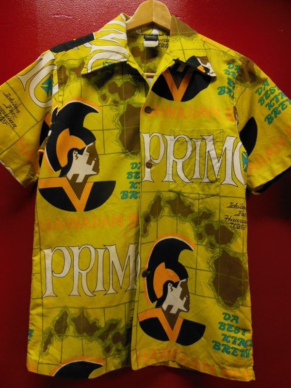 60S70S 米国ハワイ製 ビンテージ HAWAIIAN HOLIDAY PRIMO ビールポップ