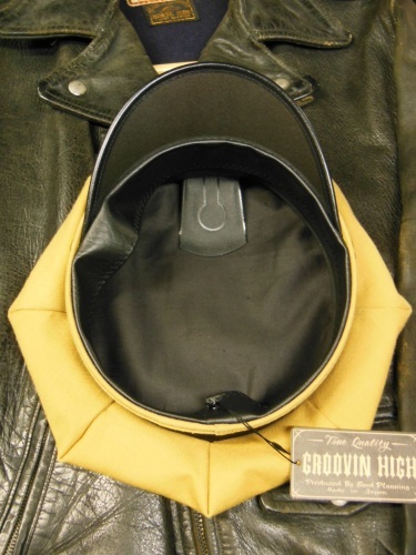 The Groovin High The Groovin High A162 Motorcycle Biker Cap Khaki