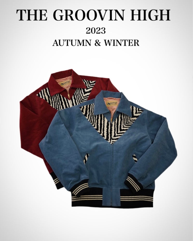 he GROOVIN HIGH 1950s zebra corduroy jacket/Size/MEDIUM - ROCK-A