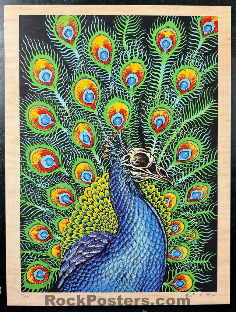 画材 Peacockesque Japanese Peacocks Drawing - CANVAS OR PRINT WALL