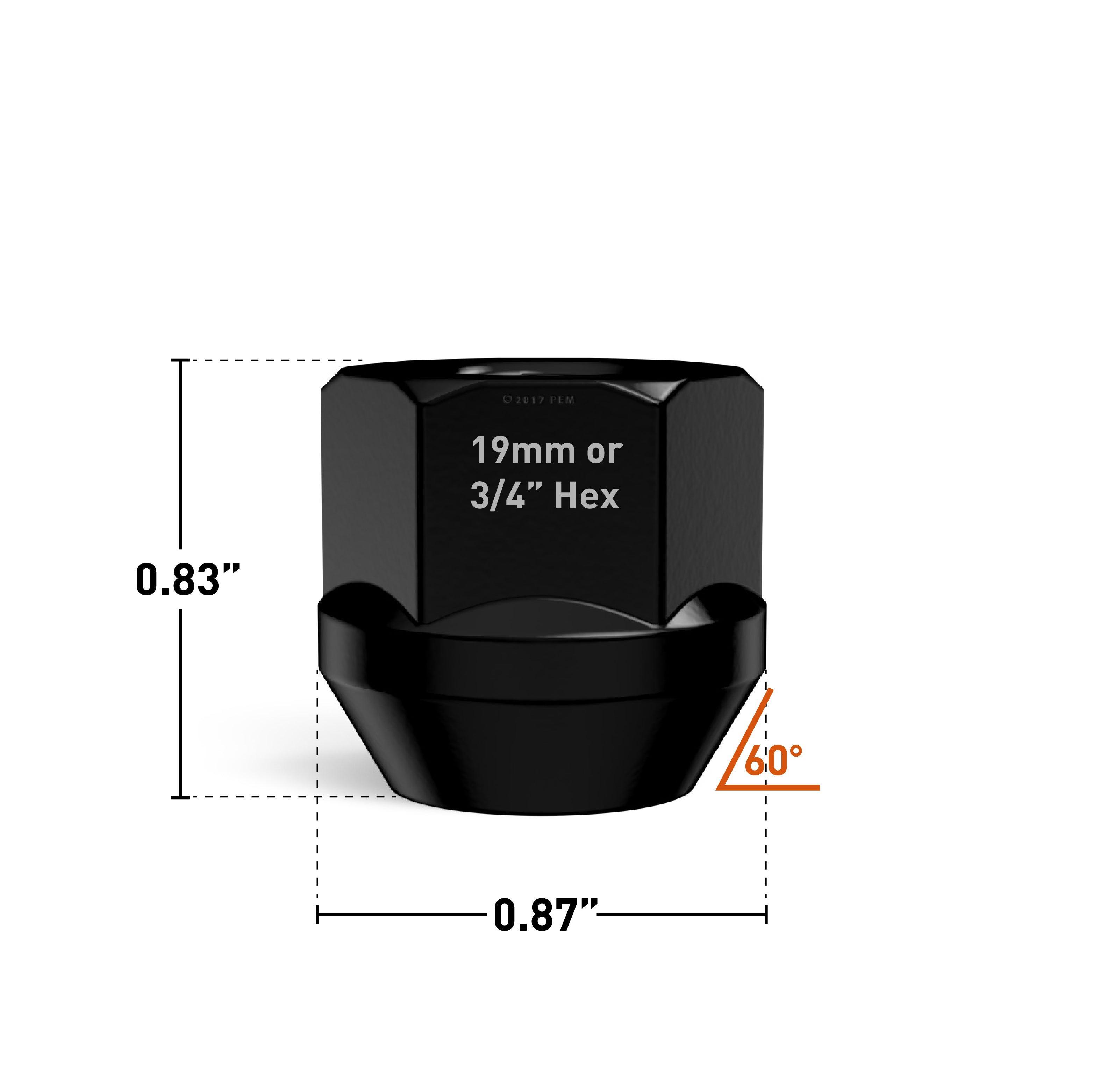 M14x1.5 Lug Nuts - Pack of 20 – Rocktrix Offroad