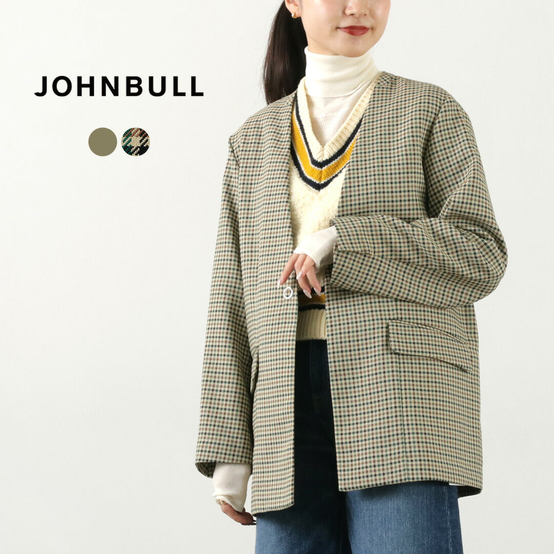 50％OFF】JOHNBULL（ジョンブル） ノーカラージャケット｜ROCOCO