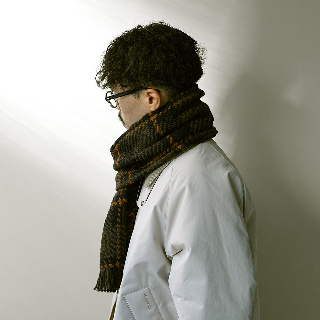 JOHN BRANIGAN（ジョンブラニガン） アイリッシュ ツイードニット