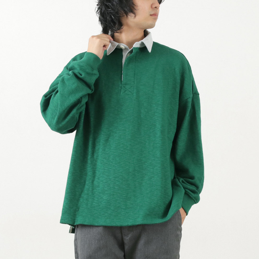 50％OFF】TIEASY（ティージー） 別注 オリジナル ラガーシャツ｜ROCOCO