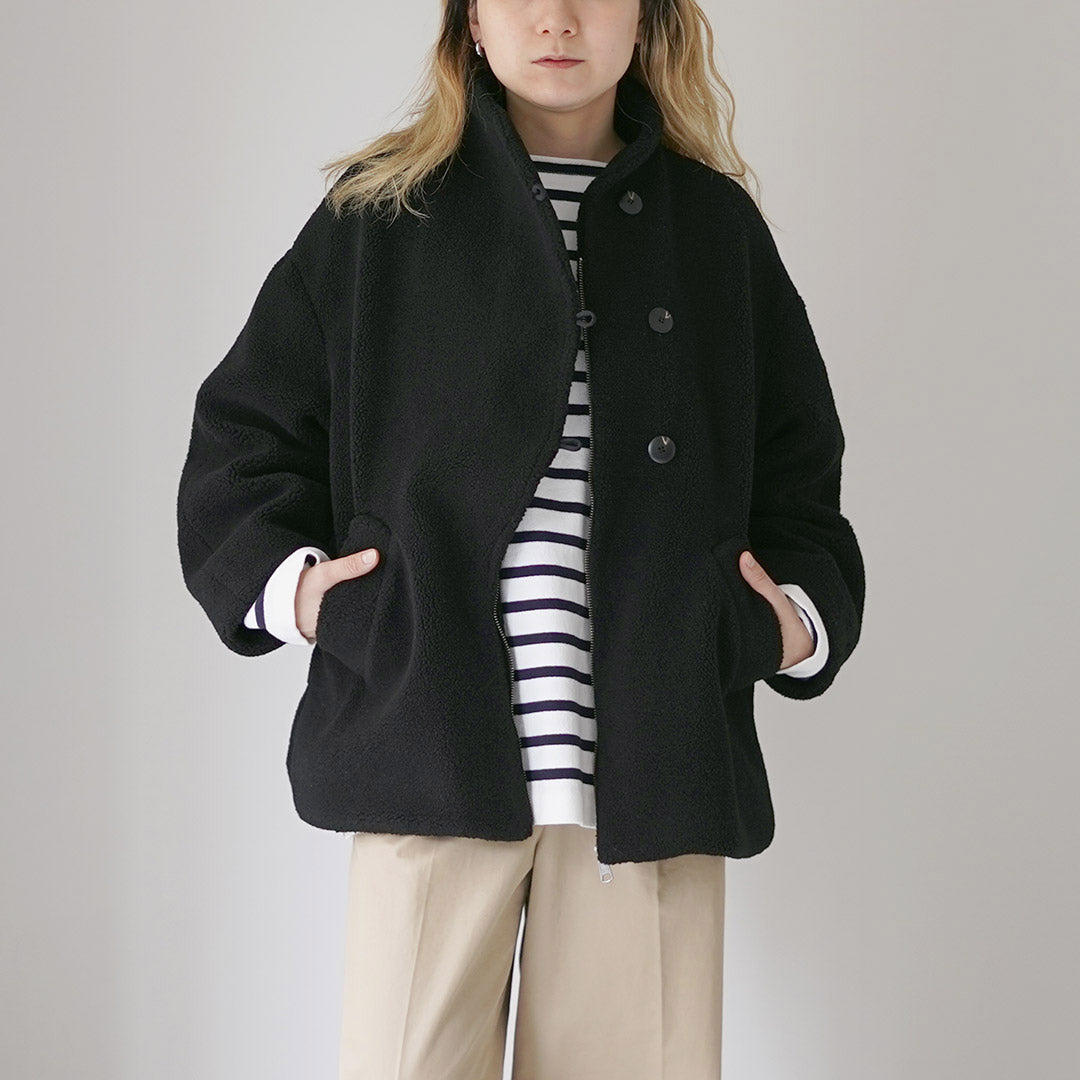 KELEN（ケレン） IOLL デザインカラー ボア コート / レディース