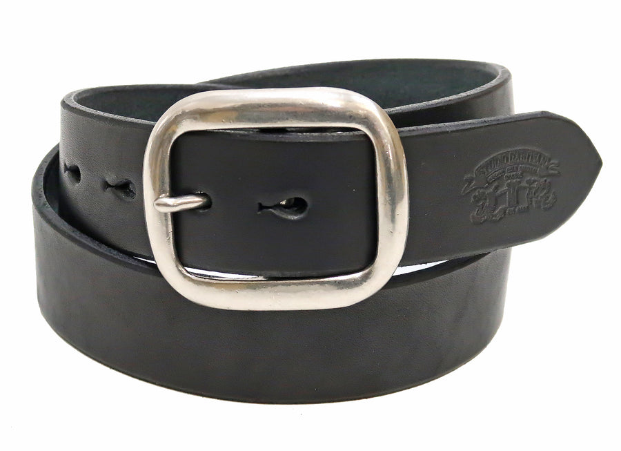Studio D'artisan Leather Belt Men's Ccasual 38mm Wide/5mm Bend