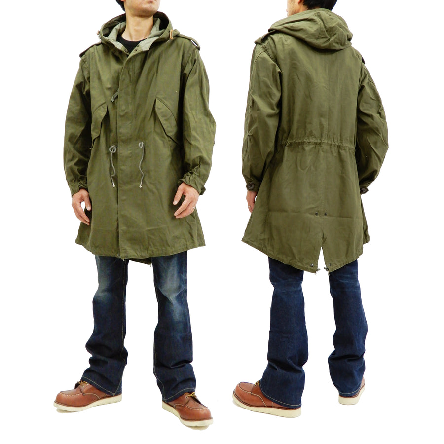 Buzz Rickson Parka Men's U.S. Army M-51 Fishtail Parka Military