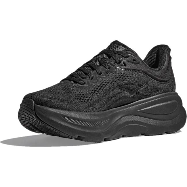 Men's Hoka Bondi 9 Running Shoe | Black Black 1162011-BBLC