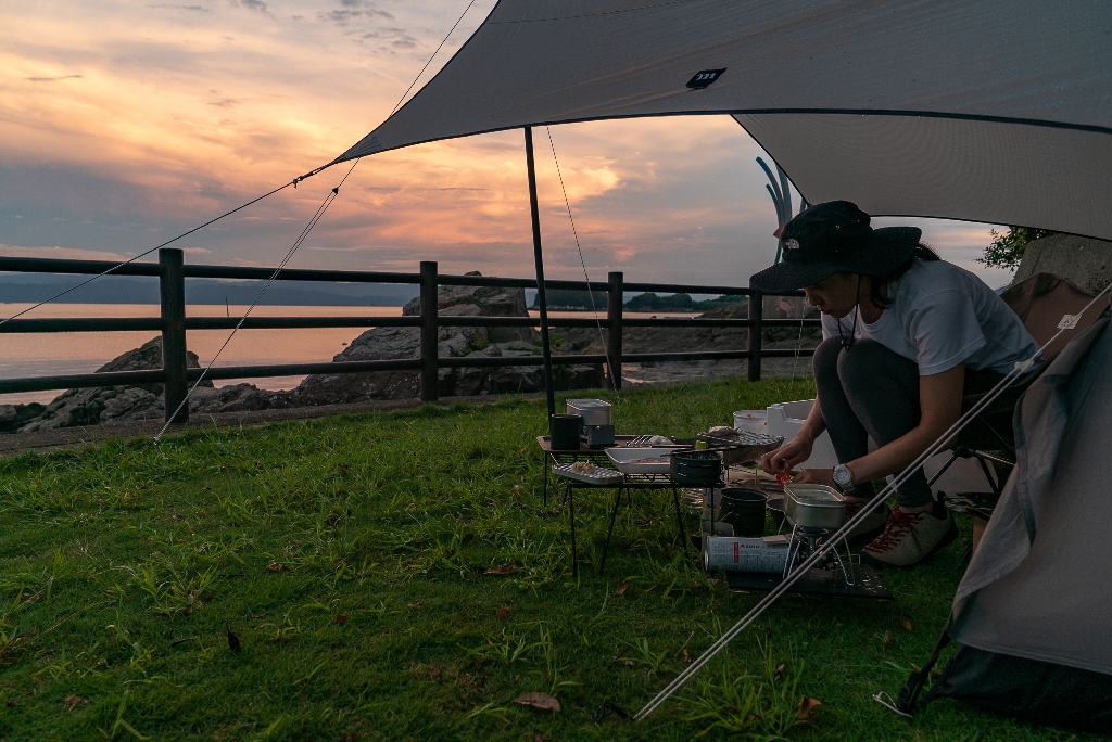 上天草の小島で釣りキャンプを楽しんできました – ROUTe