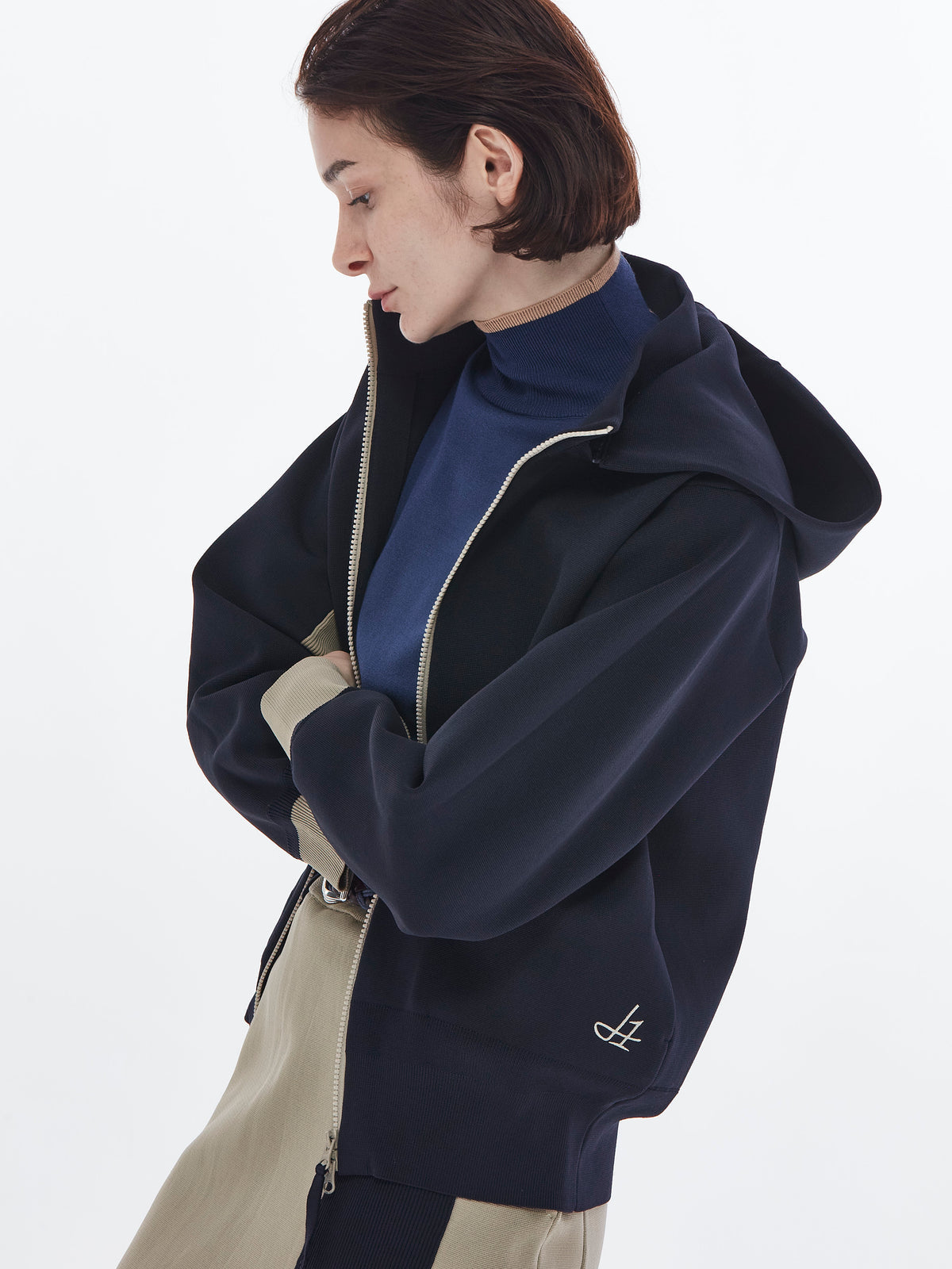 HERG1 【NEW】ミラノリブニットブルゾン・メンズ NEW】ミラノ