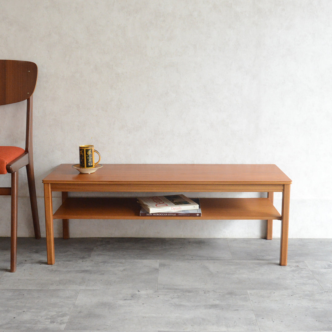 ミッドセンチュリーチーク ローテーブル 64(下棚付) – Rowan.inc