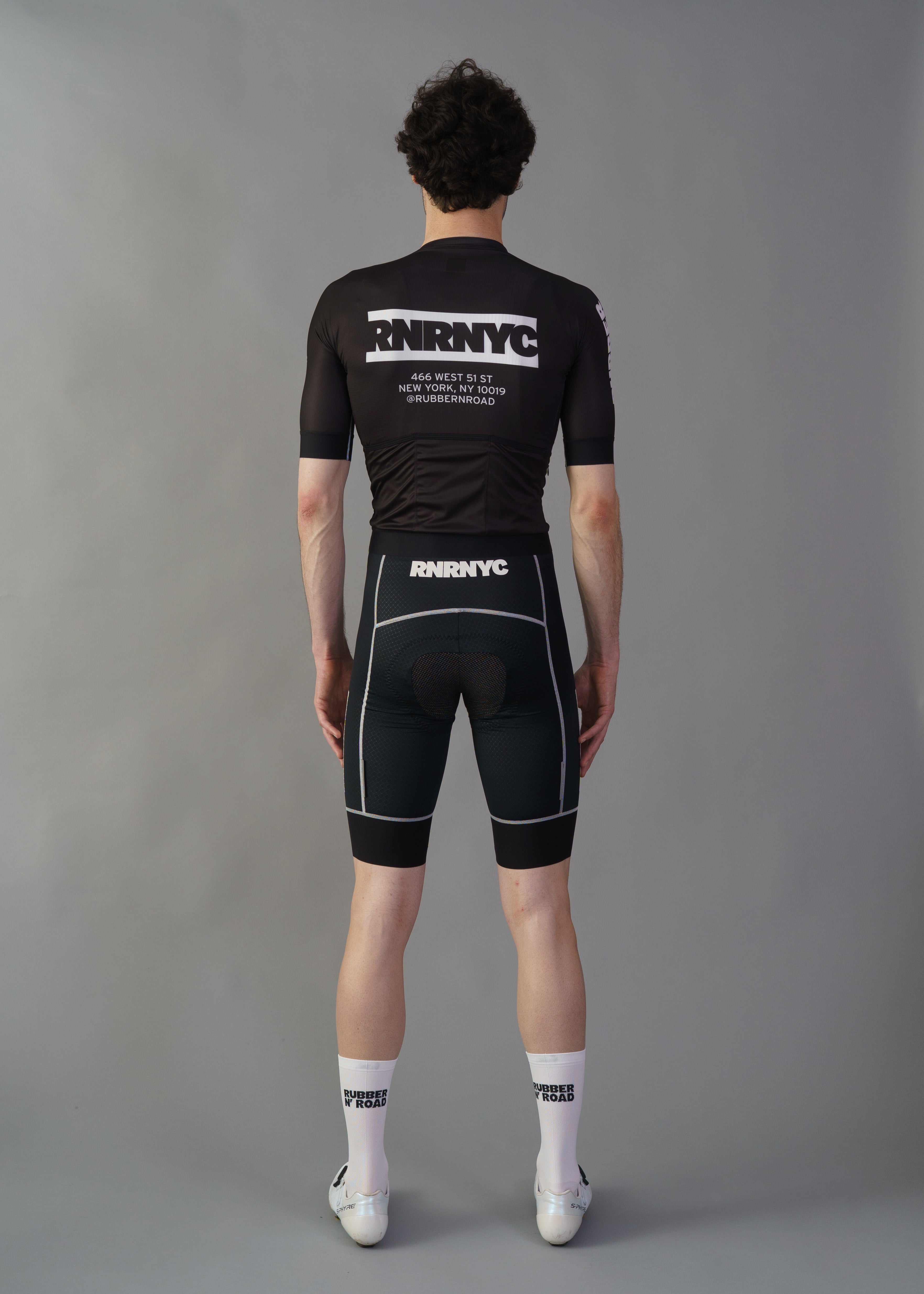 RNRNYC™ IMPACT Jersey - Black/White – RUBBER N' ROAD CYCLING