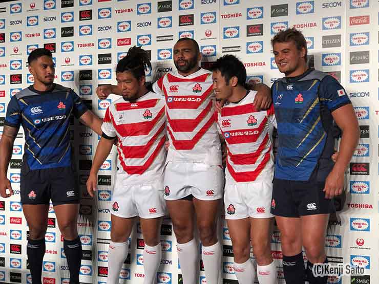 ラグビーワールドカップ2019で着用する新ジャージを発表 | ラグビー