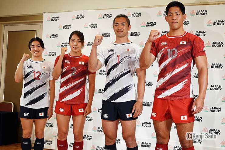 パリ五輪へー男女セブンズ日本代表新ジャージ発表会・本番に向けた