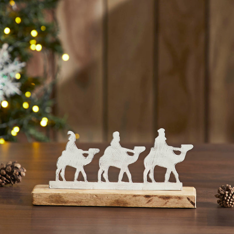 3 Wise Men Figurine 4.5x9x2 – Rustic Tuesday