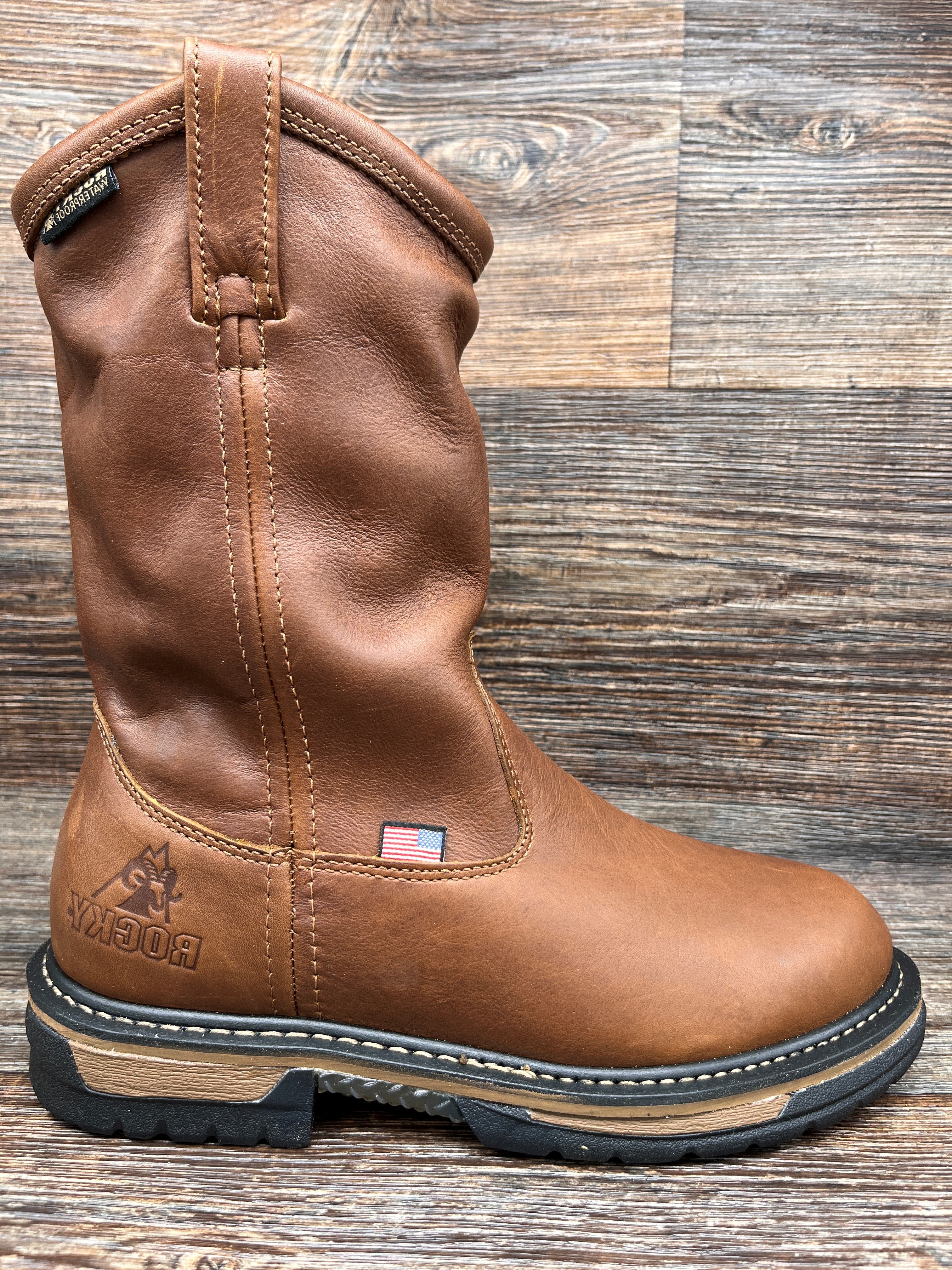 rkk0386 Men's Soft Toe Ironclad Waterproof Slip On USA made Work