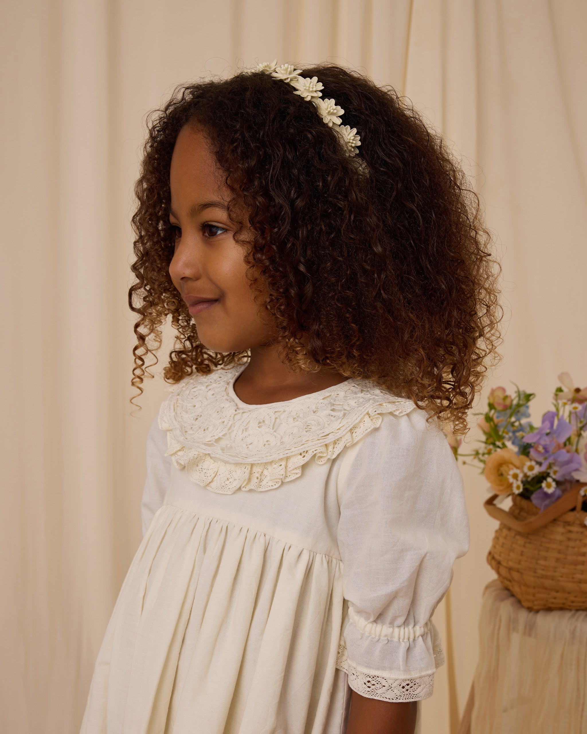 Amelia Dress Ivory – Noralee