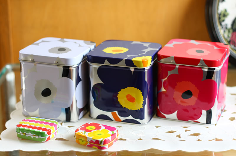 マリメッコ Tin Box 4個セット マリメッコ Tin Box 4個セット