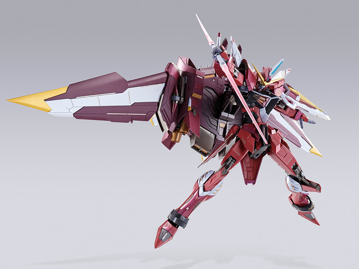 ガンダムSEED」ジャスティスガンダム、“METAL BUILD”でフィギュア化