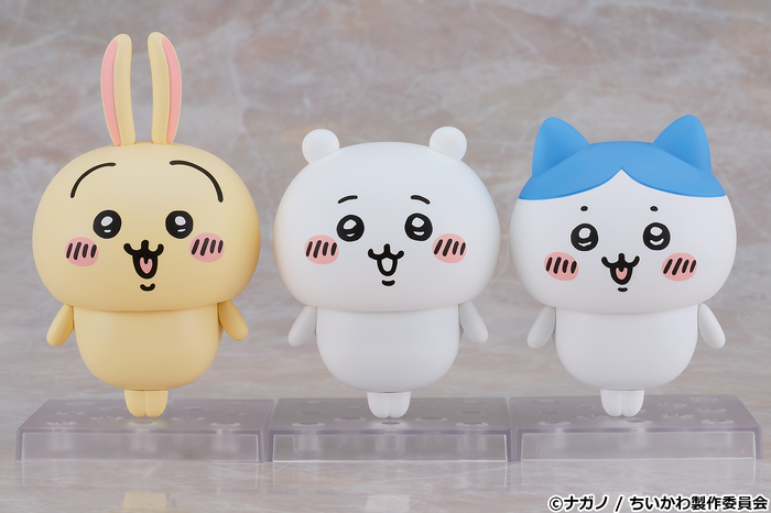 ちいかわ」ちいかわ、ハチワレ、うさぎが“ねんどろいど”に登場！ 豊富