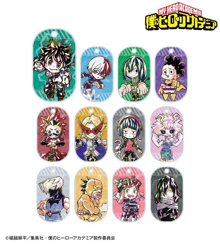 ヒロアカ」デク、爆豪、轟焦凍らを新たなタッチで表現♪ アクスタ・缶