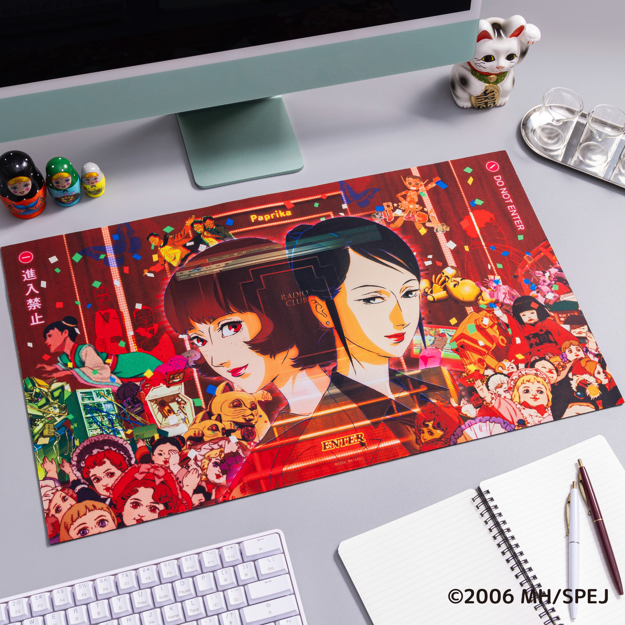 今敏 パプリカ クリアスタンドキーホルダー 10点セット 3 今敏パプリカ