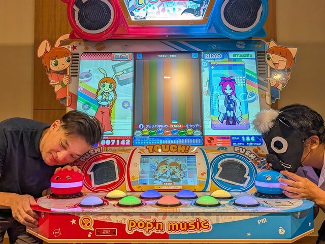 KONAMI pop'n music7 筐体パネル KONAMI pop'n music7 筐体パネル