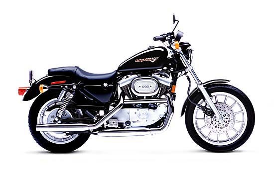 Harley-Davidson 純正品（XL1200S 1996）タンク 黒/金 HARLEY-DAVIDSON