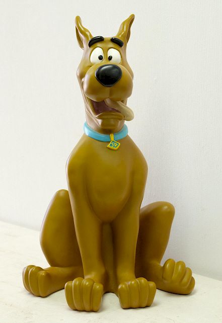 Hanna Barbera 1997 Big Fig Scooby Doo, Signed sold at auction on