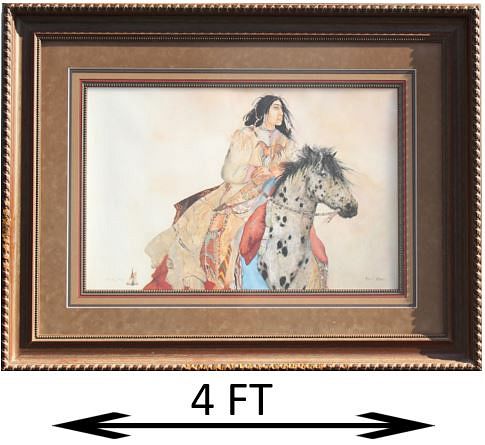 Carol Grigg (b. 1942) Brave Horse Print sold at auction on 26th