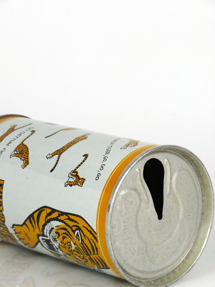 1968 Tiger Beer 12oz Tab Top Can T130-07 New Orleans, Louisiana