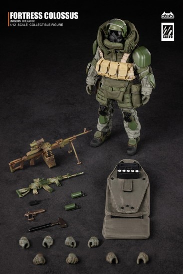 HASUKI SALVOシリーズ BLACK OPS SA02 1/12 フォートレス・コロッサス