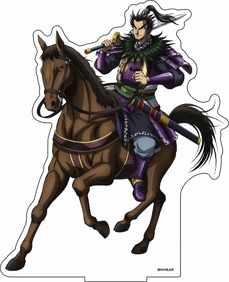 キングダム 描き下ろし BIGアクリルスタンド 騎馬戦ver.2 桓騎｜ホビー