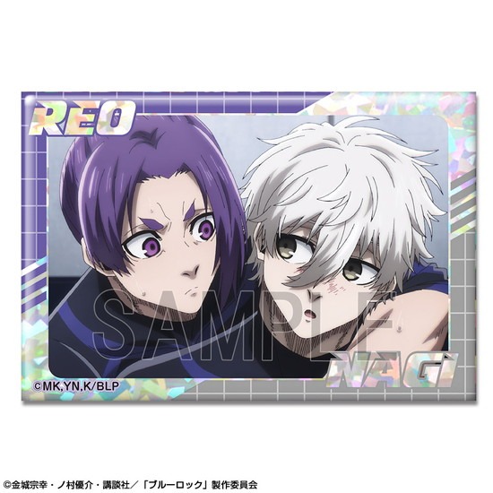 劇場版 ブルーロック -EPISODE 凪- ホログラム缶バッジ デザイン38 凪